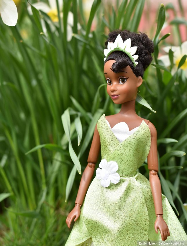 Тиана и нарциссы — Куклы Disney Animators и Принцессы Диснея: Disney Store