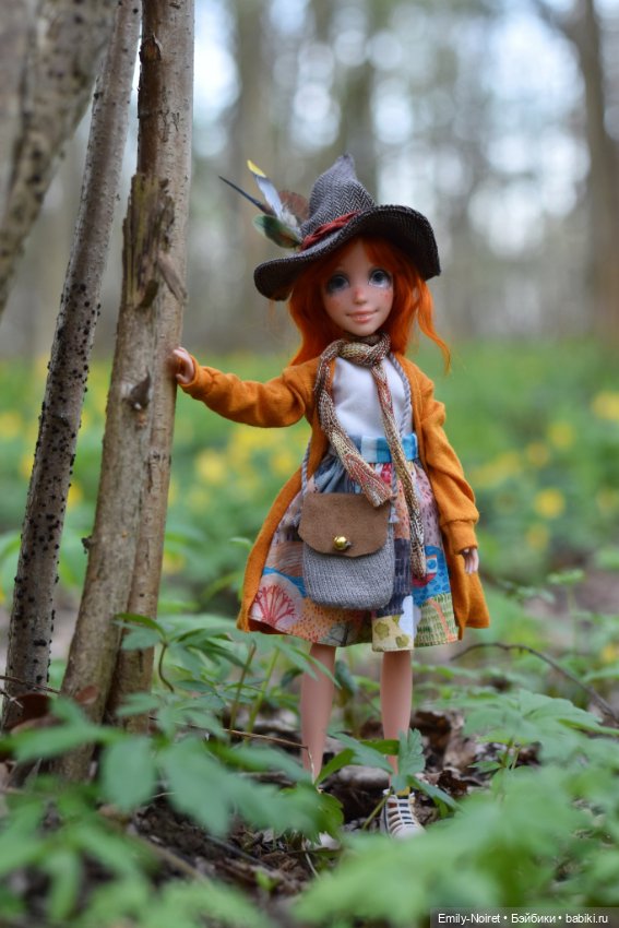 Робин в лесу — ООАК и репейнт игровых кукол: Bratz (фото 4)