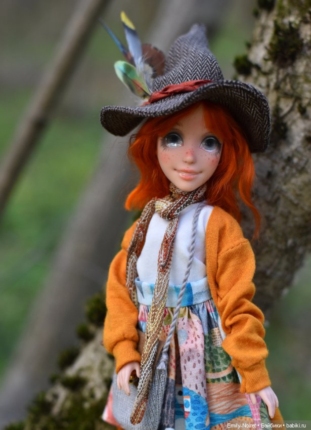 Робин в лесу — ООАК и репейнт игровых кукол: Bratz (фото 6)