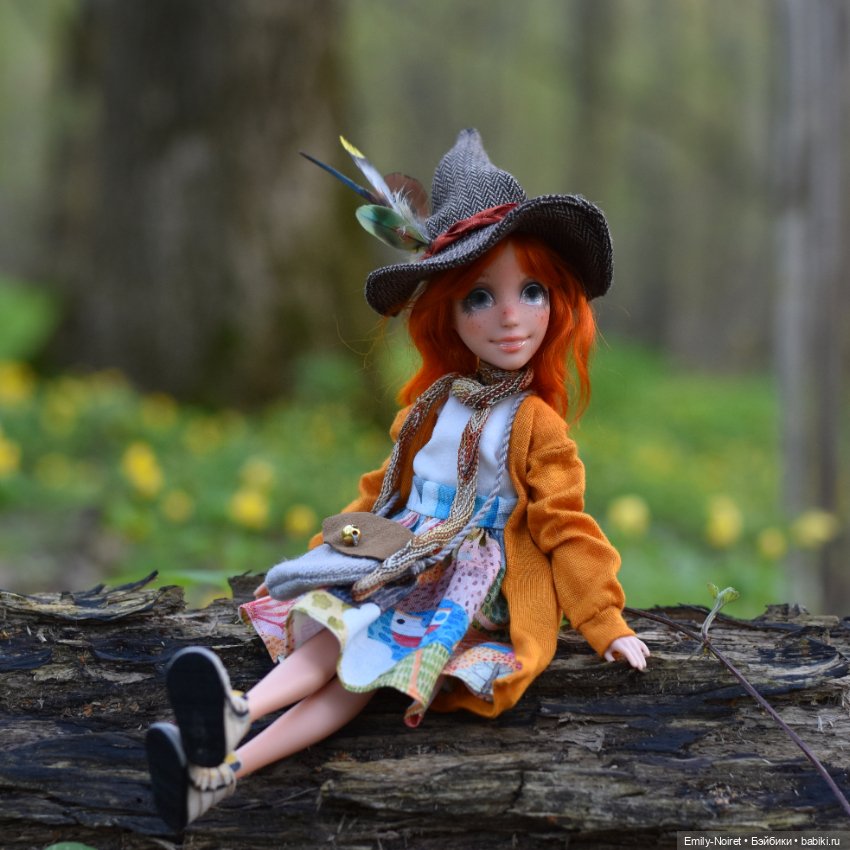 Робин в лесу — ООАК и репейнт игровых кукол: Bratz (фото 5)