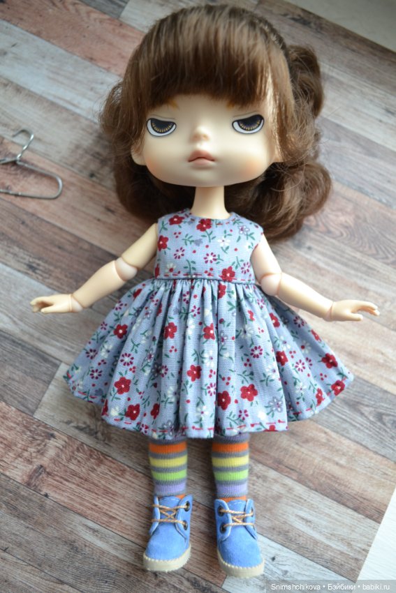 Как уложить чёлку Xiaomi Monst Doll