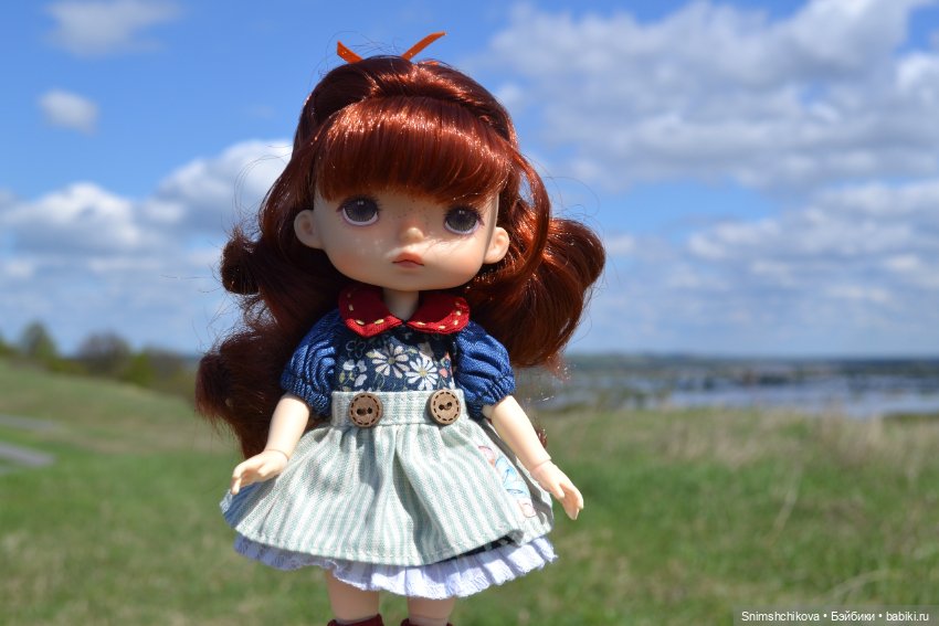 Как уложить чёлку Xiaomi Monst Doll (фото 6)