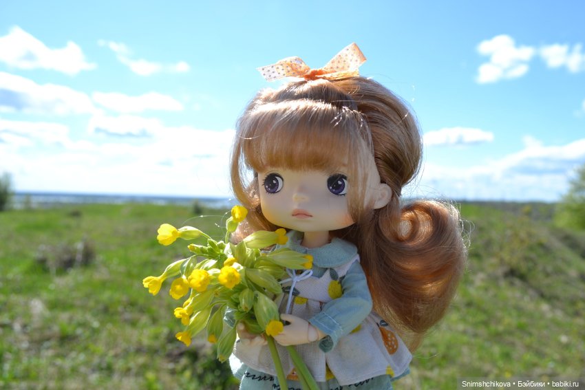 Как уложить чёлку Xiaomi Monst Doll (фото 2)