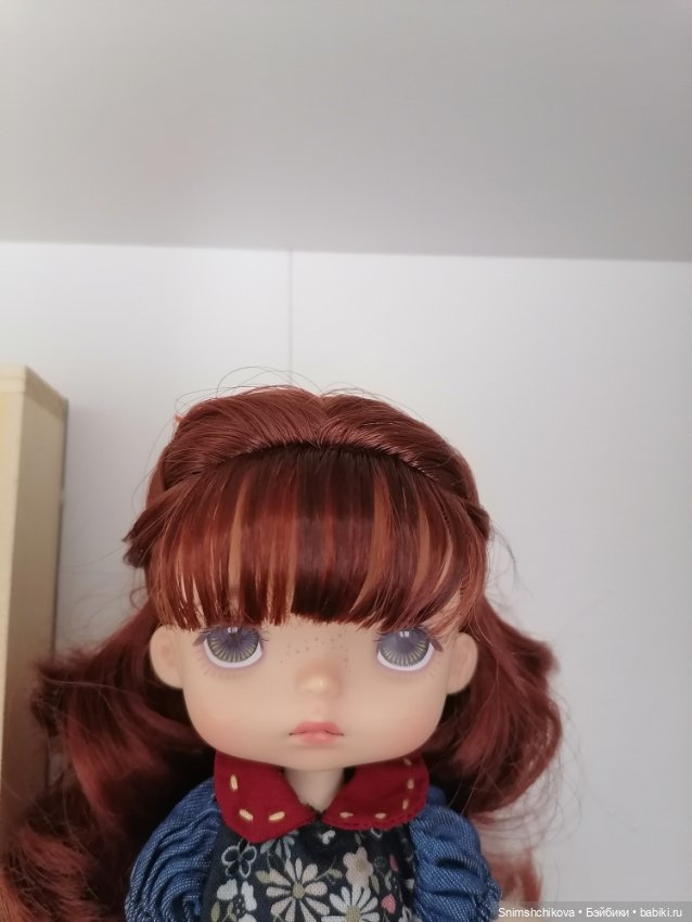 Как уложить чёлку Xiaomi Monst Doll (фото 5)