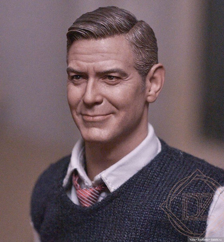 Джордж Клуни в масштабе 1:6