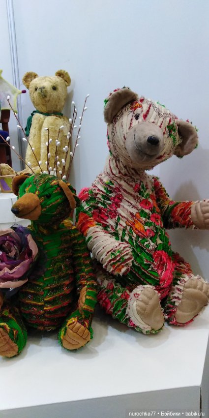 Путешествие по выставке Мишек и авторских кукол. Часть третья