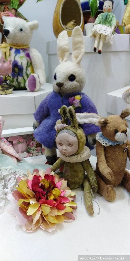 Путешествие по выставке Мишек и авторских кукол. Часть третья