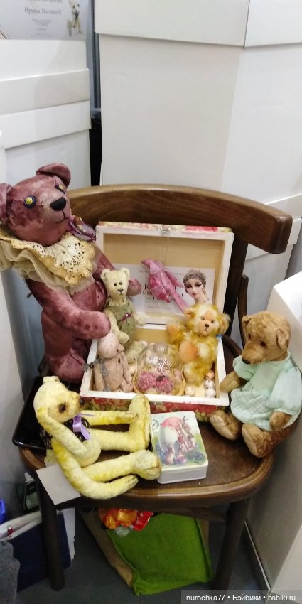 Путешествие по выставке Мишек и авторских кукол. Часть третья