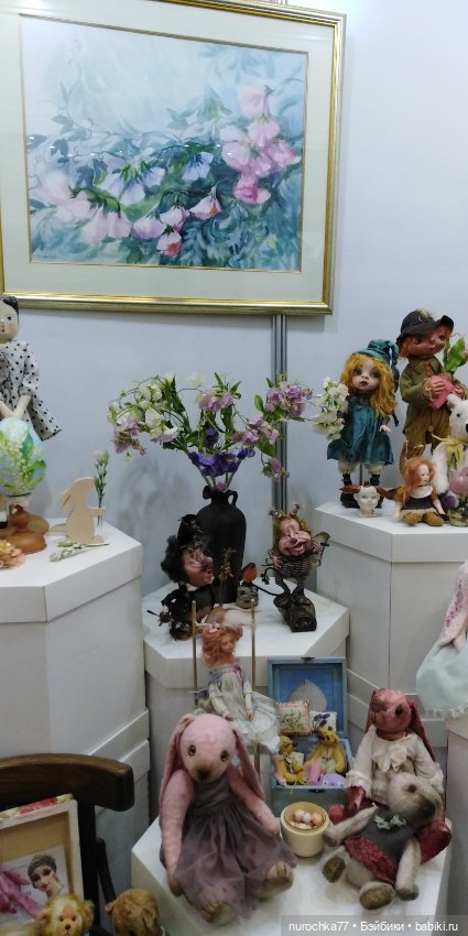Путешествие по выставке Мишек и авторских кукол. Часть третья