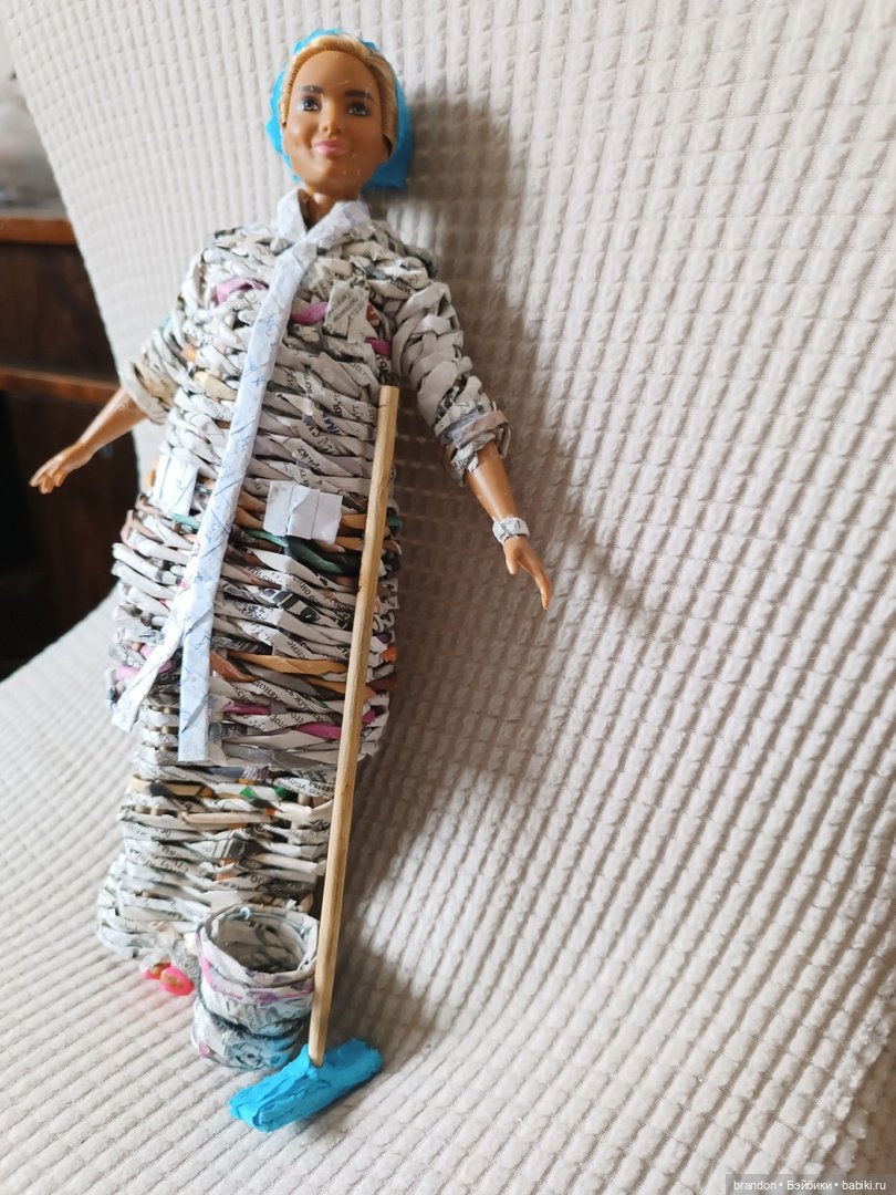 Уборщица и туристка — Куклы Barbie (Барби): Looks (фото 3)