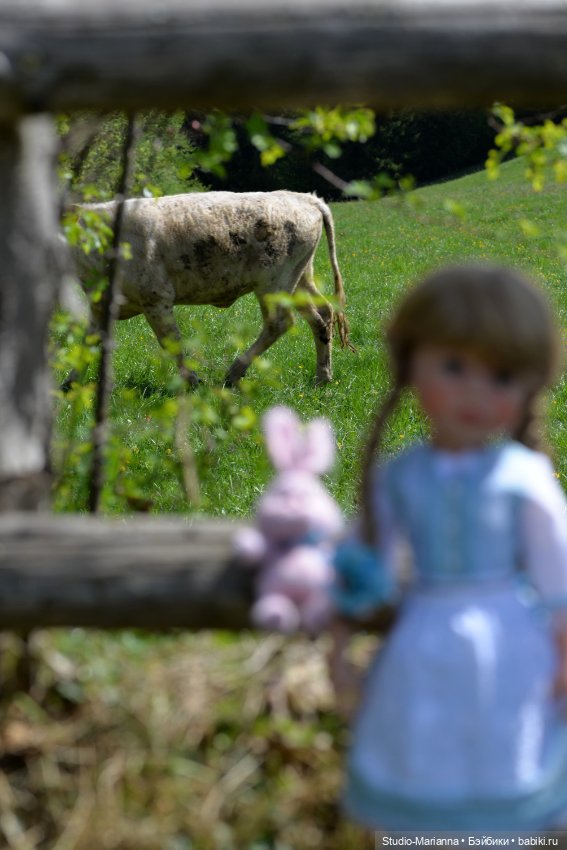 Платье Алисы для куколки Шильдкрет (фото 2)