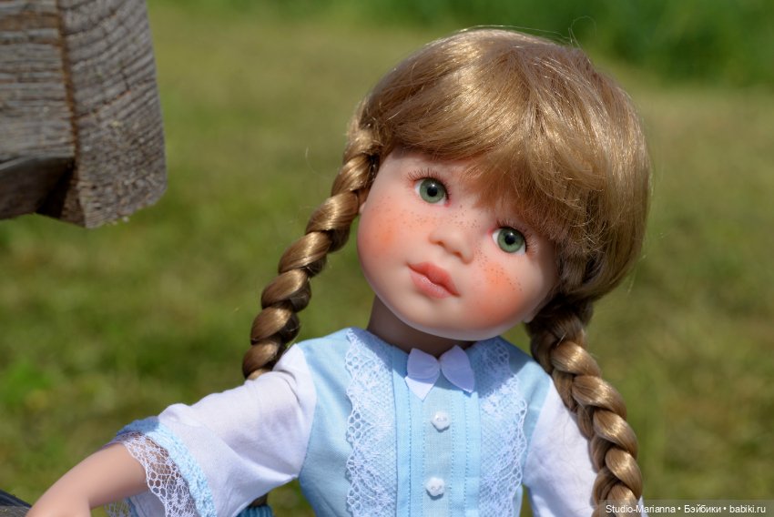 Платье Алисы для куколки Шильдкрет (фото 6)