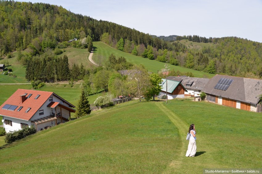 Платье Алисы для куколки Шильдкрет