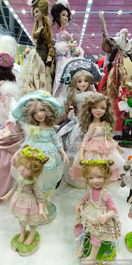 Путешествие по выставке Мишек и авторских кукол. Часть четвертая