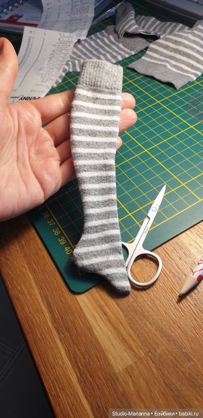 Платье Алисы для куколки Шильдкрет (фото 10)