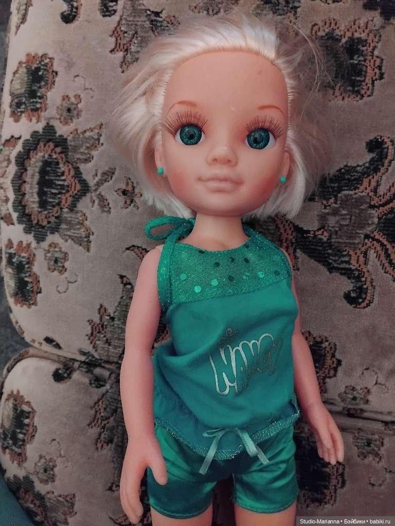 Платье Алисы для куколки Шильдкрет