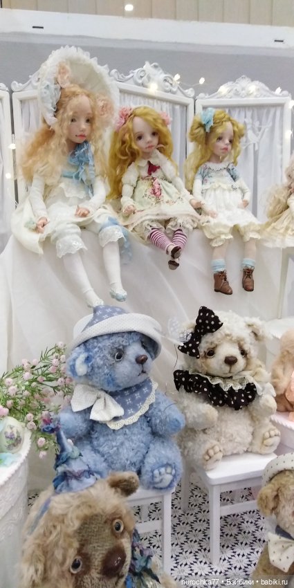 Путешествие по выставке Мишек и авторских кукол. Часть пятая (фото 3)