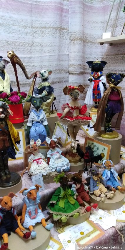 Путешествие по выставке Мишек и авторских кукол. Часть пятая