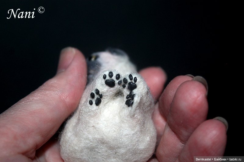 Полезный мопсик — Игрушки в смешанной технике (мех и глина): Арт (фото 10)