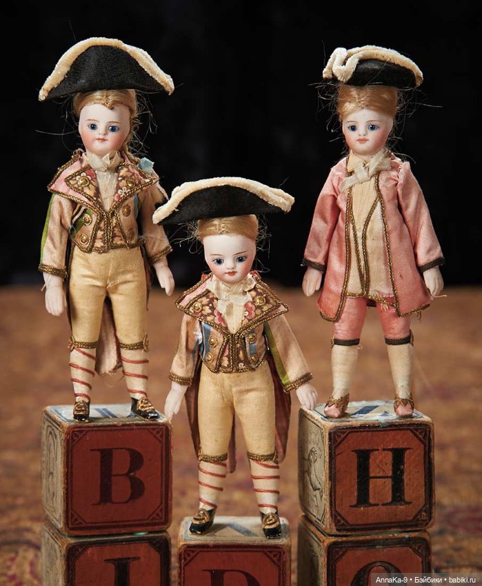Мальчики mignonette — Антикварные куклы Mignonette (Миньонетта): карманные (фото 4)