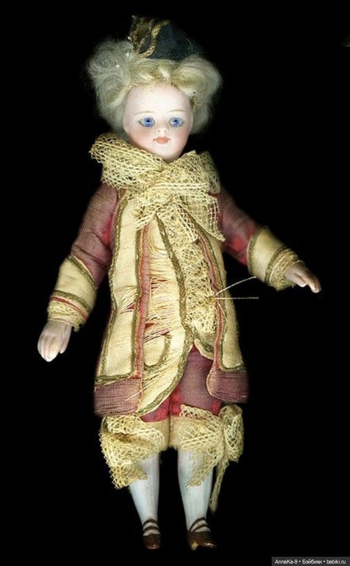 Мальчики mignonette — Антикварные куклы Mignonette (Миньонетта): карманные