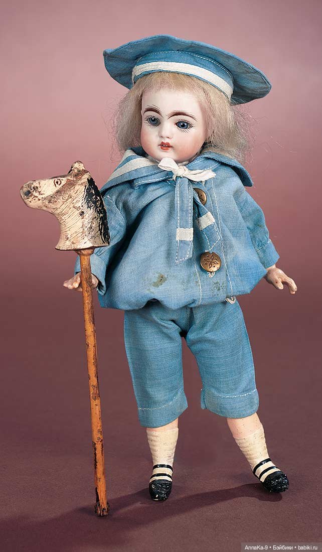 Мальчики mignonette — Антикварные куклы Mignonette (Миньонетта): карманные