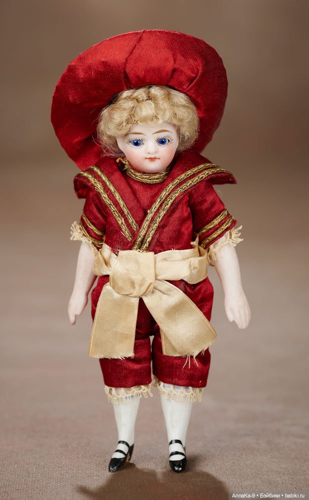 Мальчики mignonette — Антикварные куклы Mignonette (Миньонетта): карманные