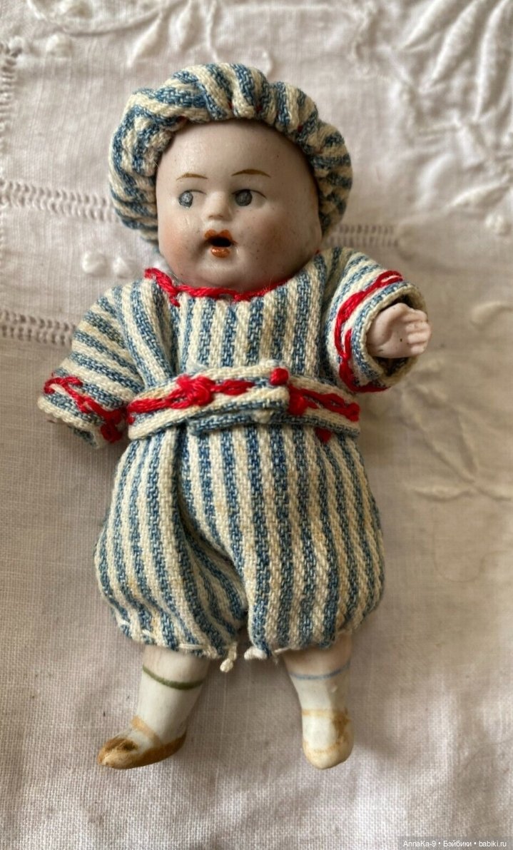 Мальчики mignonette — Антикварные куклы Mignonette (Миньонетта): карманные