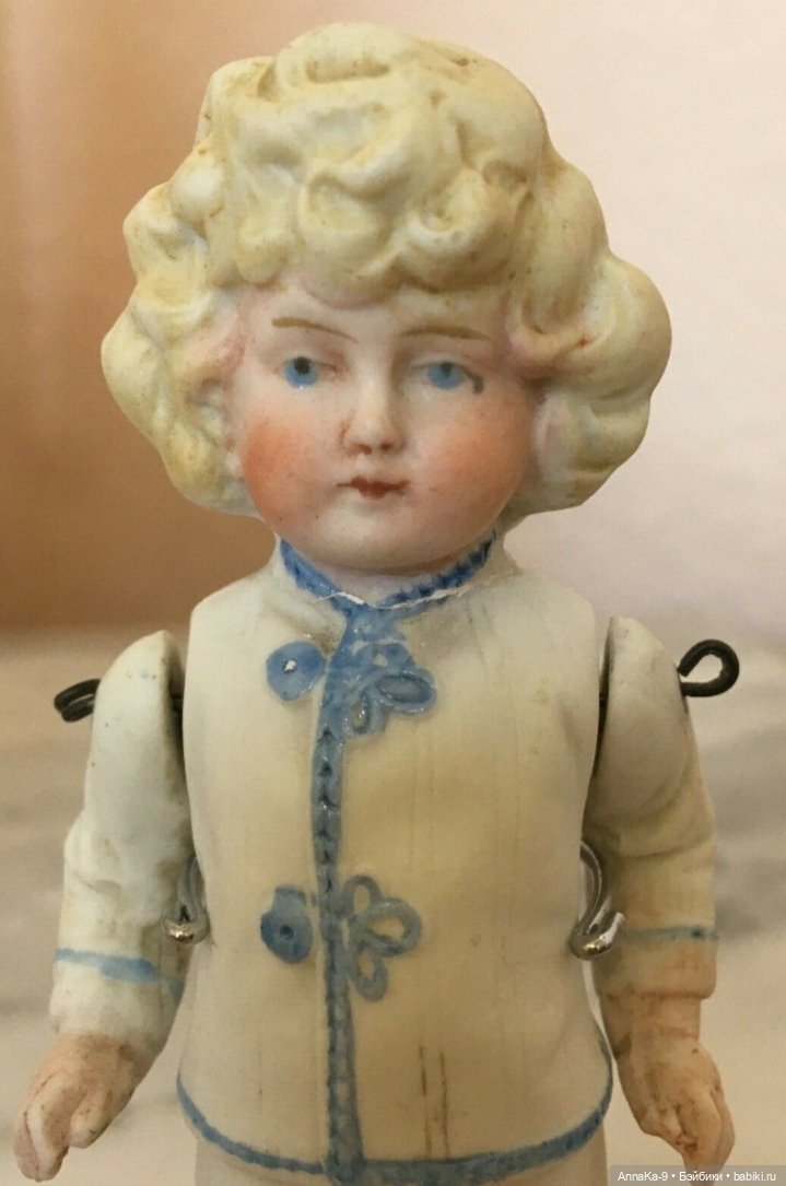 Мальчики mignonette — Антикварные куклы Mignonette (Миньонетта): карманные