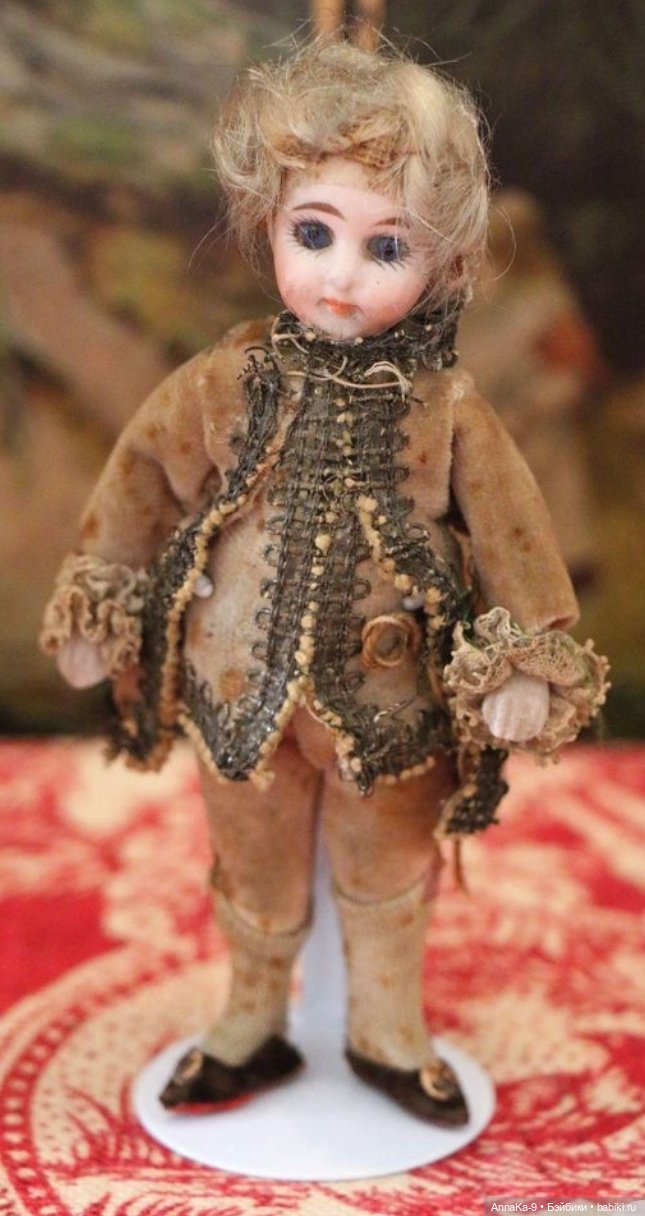 Мальчики mignonette — Антикварные куклы Mignonette (Миньонетта): карманные