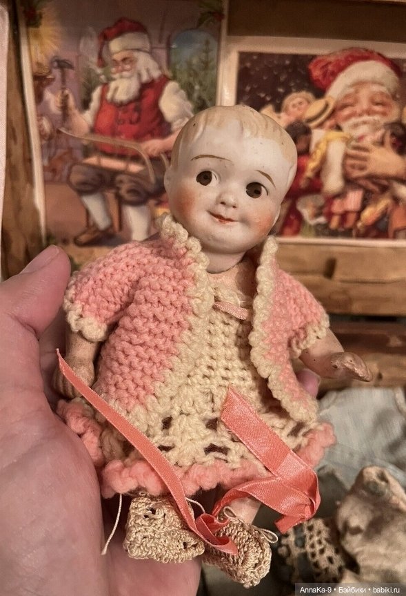 Мальчики mignonette — Антикварные куклы Mignonette (Миньонетта): карманные