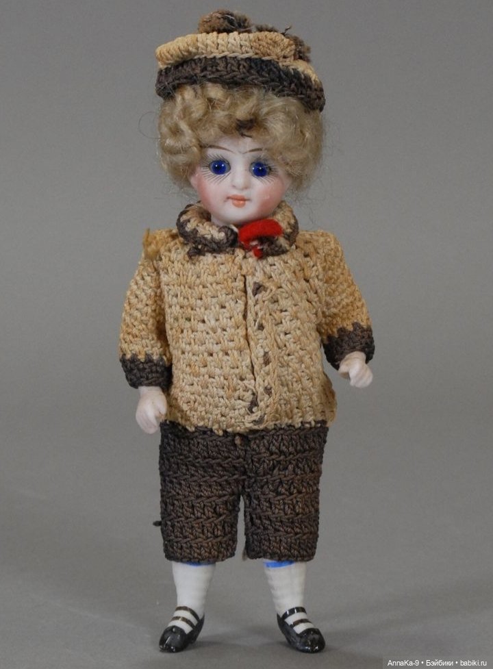 Мальчики mignonette — Антикварные куклы Mignonette (Миньонетта): карманные