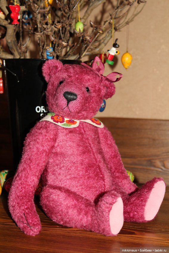 Мишка Тедди - Клюква — Авторские мишки Тедди и друзья: фото (фото 4)