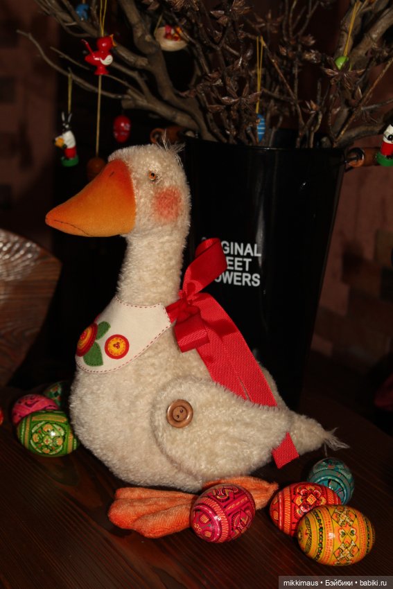 Пасхальный Гусь, который любил наряжаться