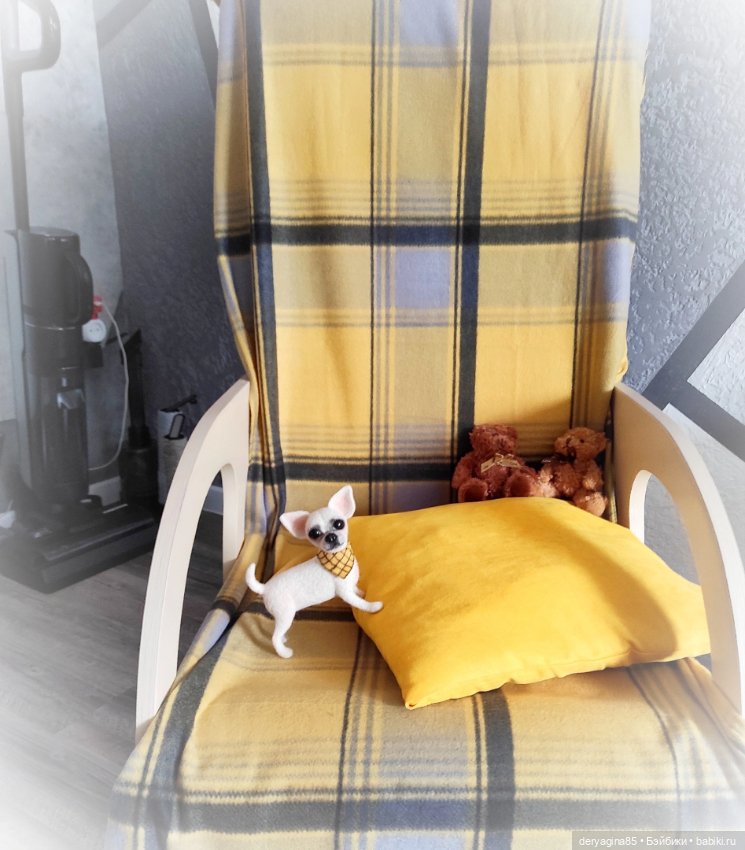 Чихуахуа — Валяные игрушки из шерсти: сухое валяние (фото 8)