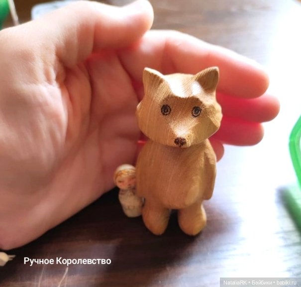 Колыбельная — Авторские игрушки из дерева: резьба (фото 2)