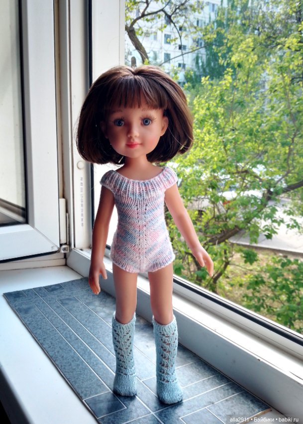 Сарафанчик с кепочкой — Одежда и обувь для кукол своими руками: фото