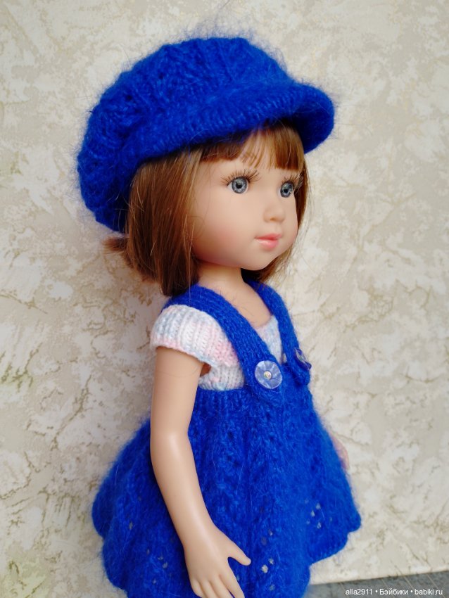 Сарафанчик с кепочкой — Одежда и обувь для кукол своими руками: фото (фото 10)
