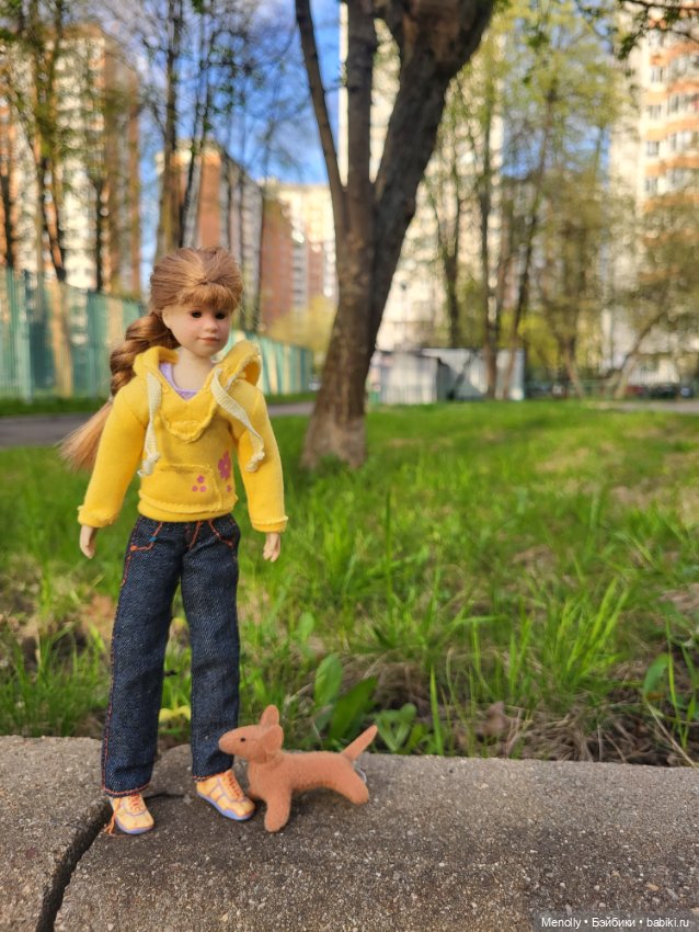 Леонор на прогулке — Куклы Only Hearts Club (Хартсинки): мягконабивные (фото 6)