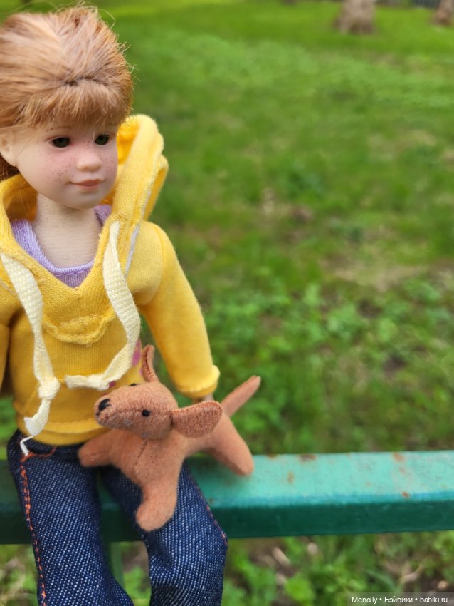 Леонор на прогулке — Куклы Only Hearts Club (Хартсинки): мягконабивные