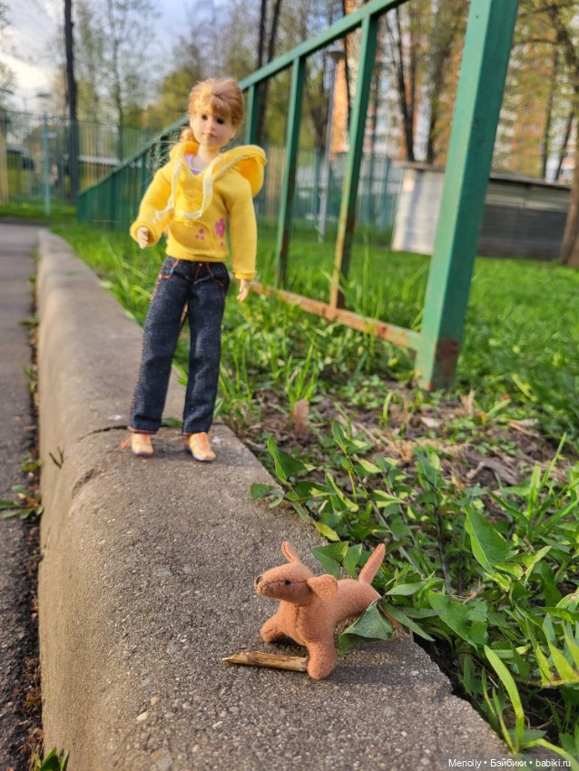 Леонор на прогулке — Куклы Only Hearts Club (Хартсинки): мягконабивные