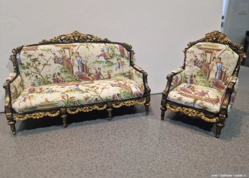 Миниатюрная мебель от Исмаэль Рейна Рейне