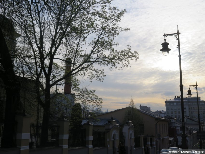 Аптекарский огород в апреле