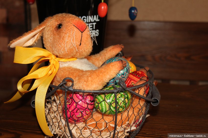 Зайчонок к Пасхе - Фантик