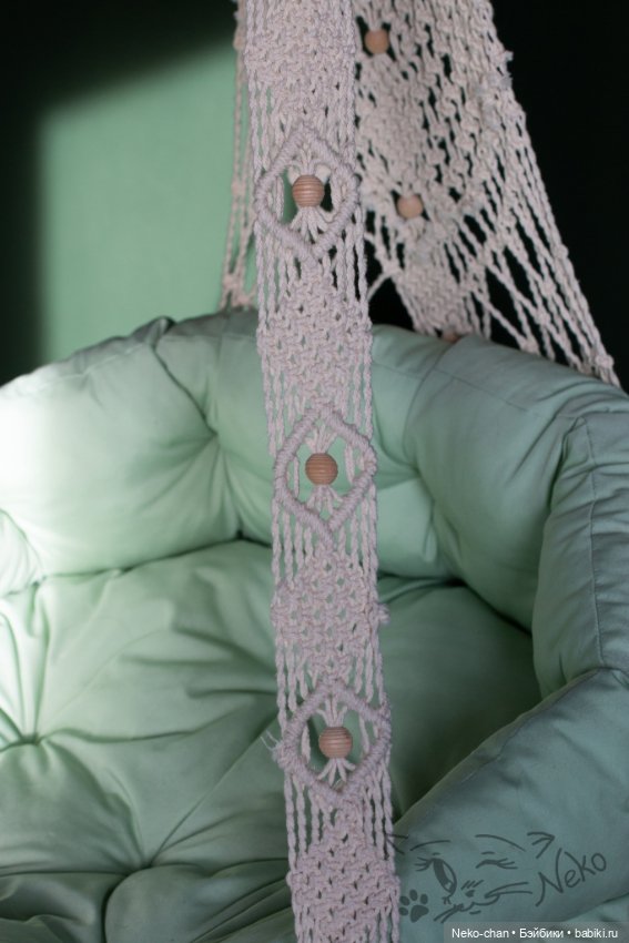 Плетёное кресло для больших ребят (фото 4)