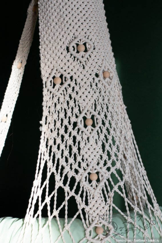 Плетёное кресло для больших ребят (фото 2)