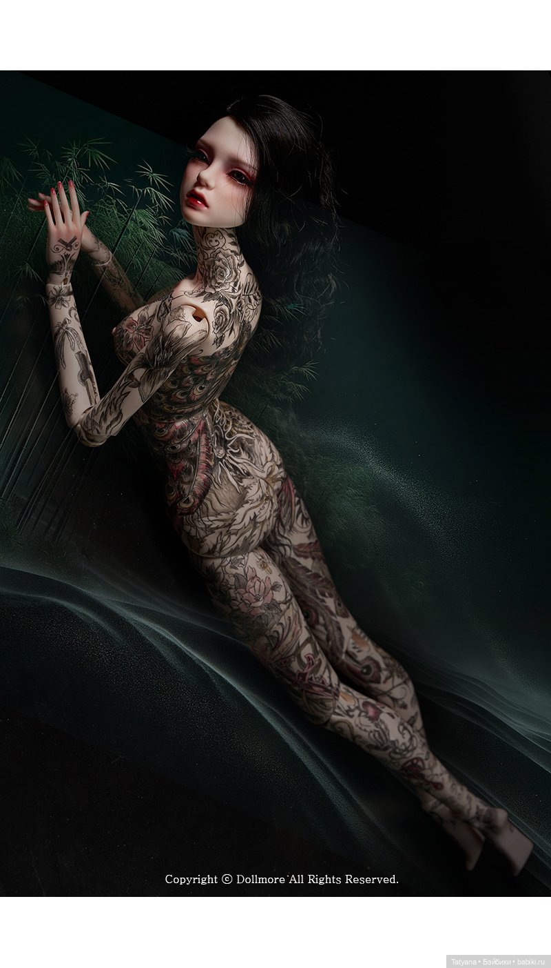 Black Rain Tattoo Kate от Dollmore (фото 3)
