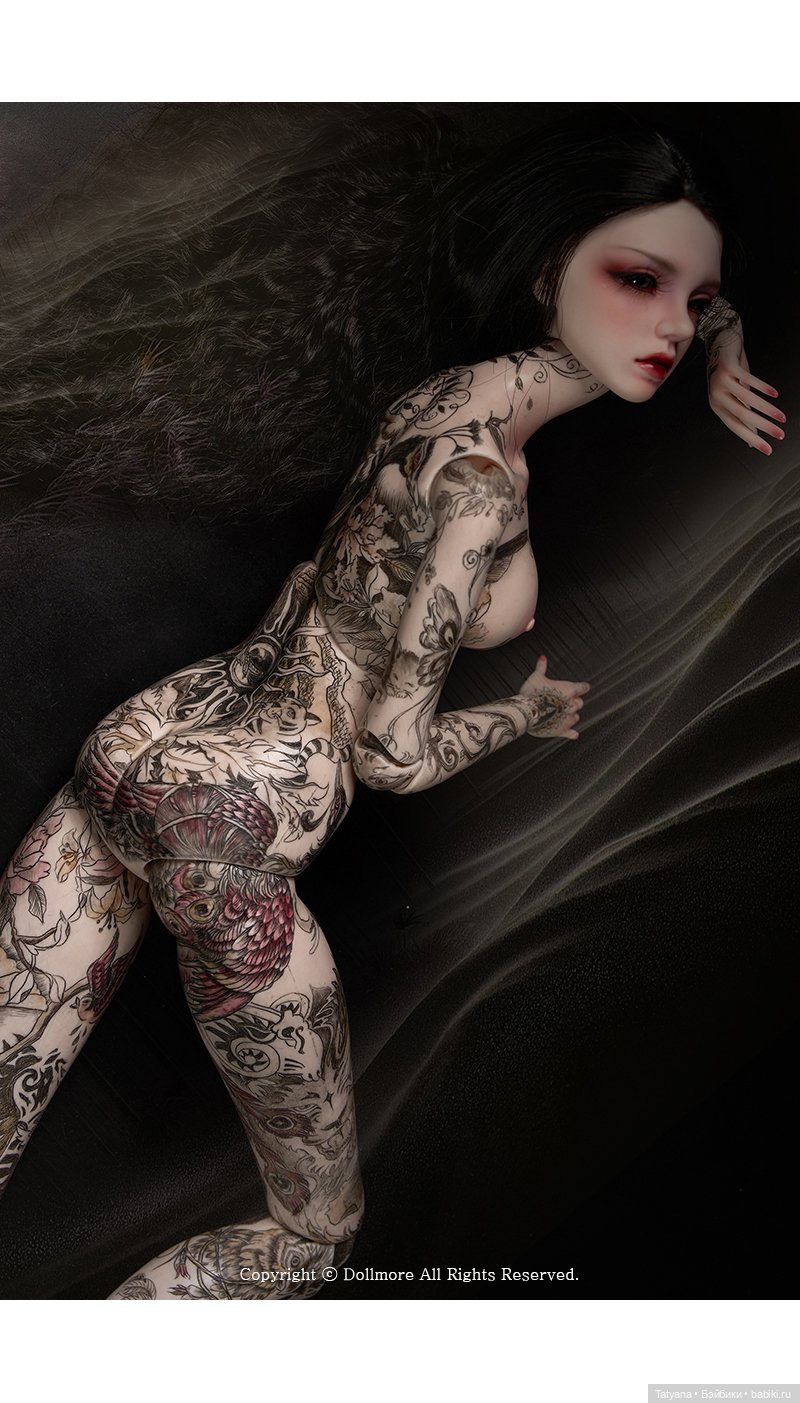 Black Rain Tattoo Kate от Dollmore (фото 8)