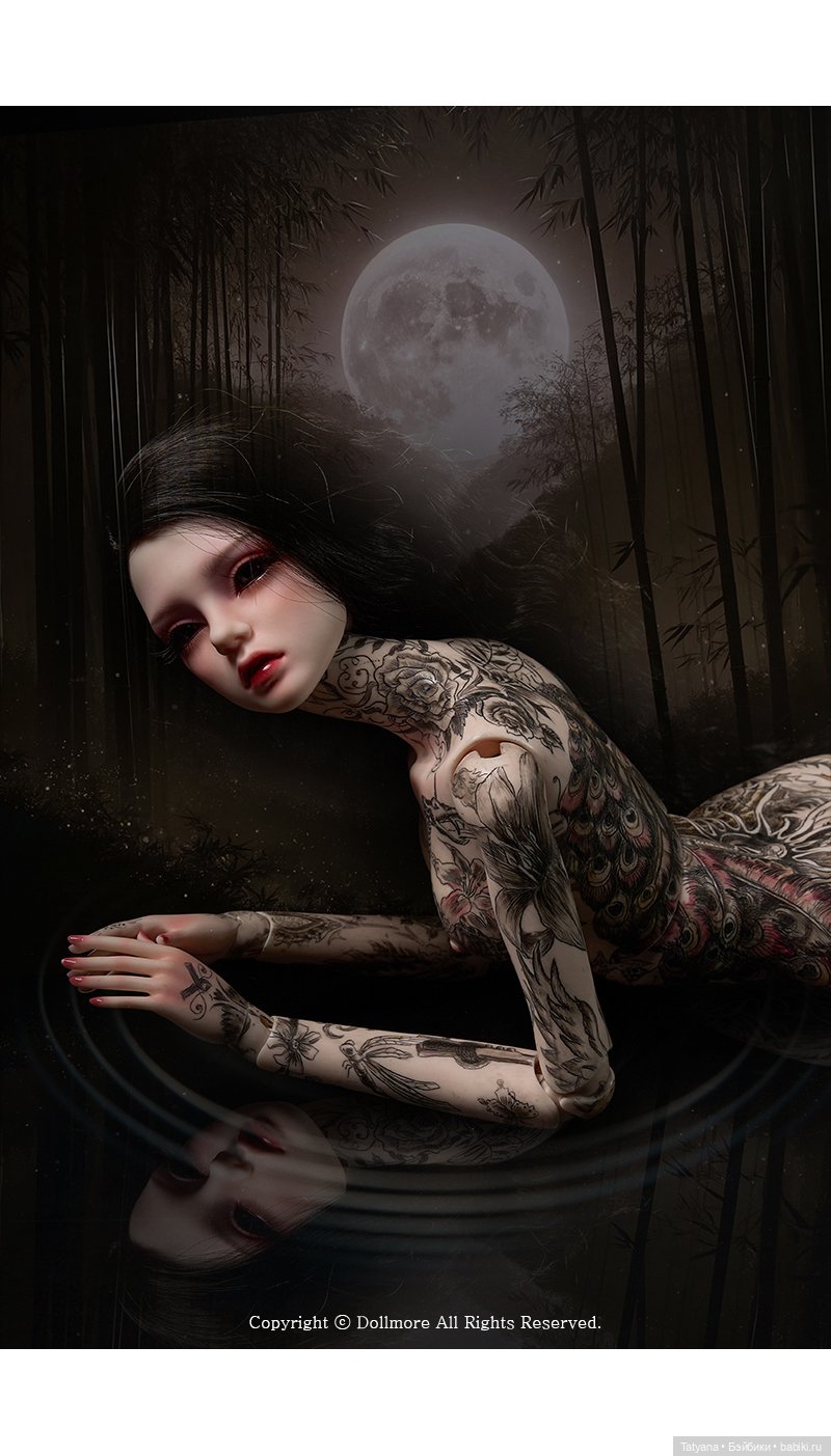Black Rain Tattoo Kate от Dollmore