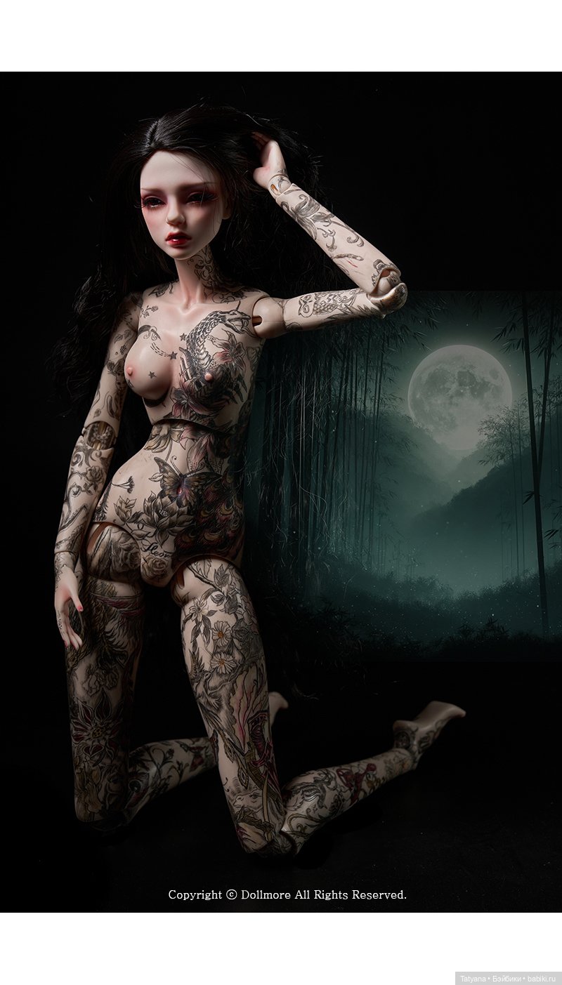 Black Rain Tattoo Kate от Dollmore (фото 9)